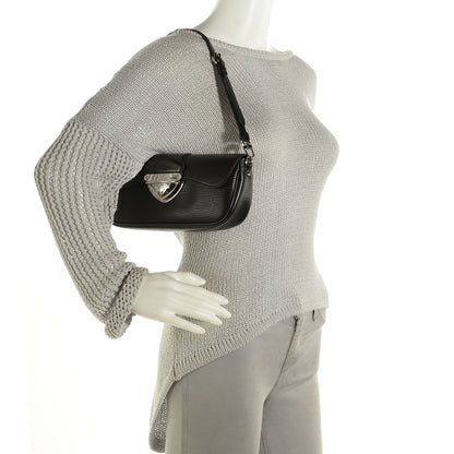 Louis Vuitton Epi Montaigne Clutch Black 2 of 7