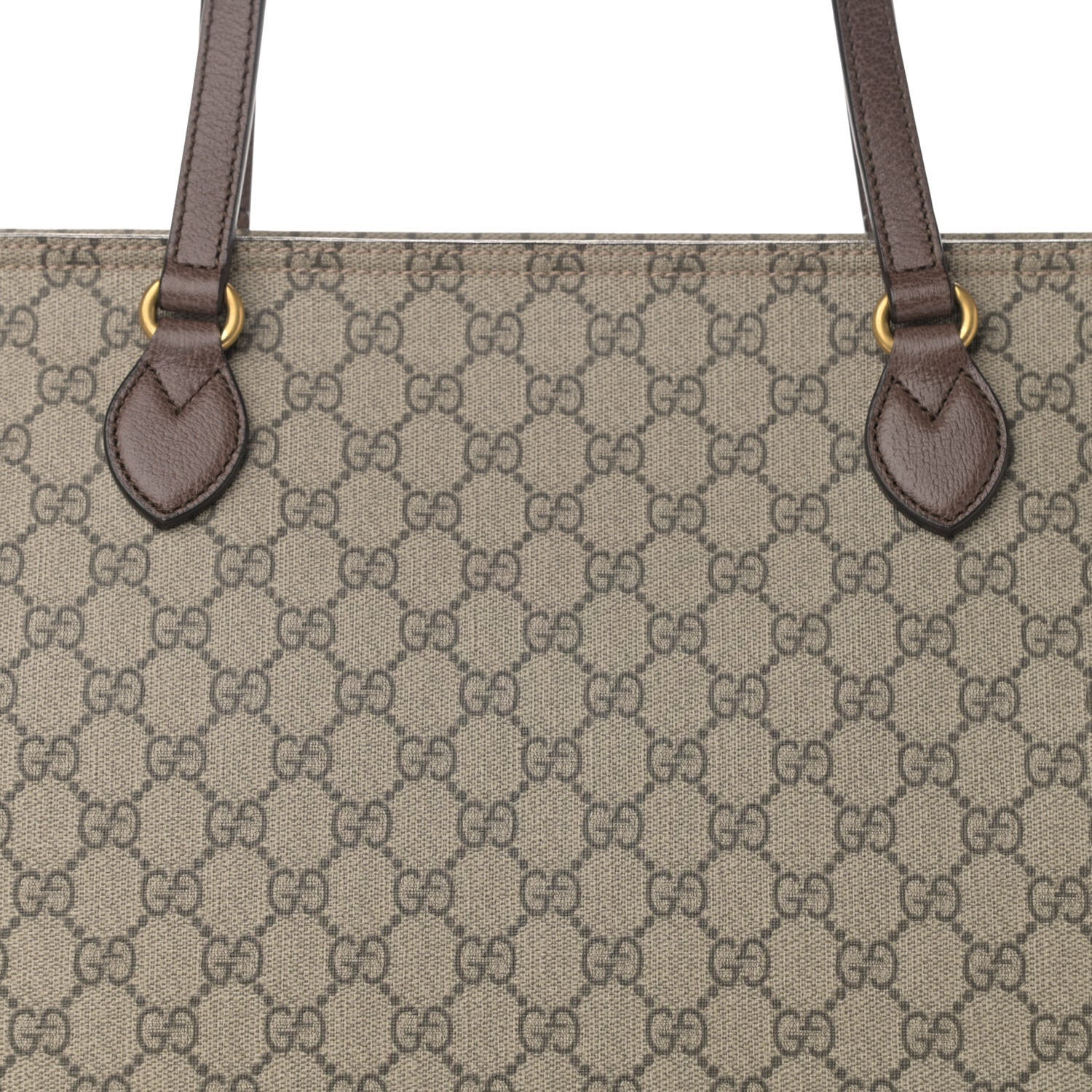 Gucci GG Supreme Monogram Medium Ophidia Shopping Tote Ebony 8 of 13