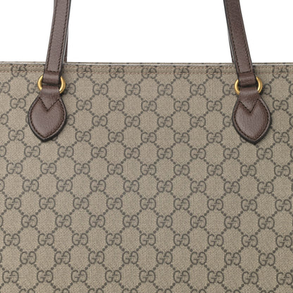 Gucci GG Supreme Monogram Medium Ophidia Shopping Tote Ebony 8 of 13