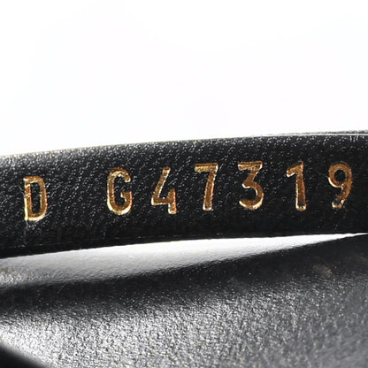 Chanel Goatskin CC Times Square Thong Sandals 42 Black 10 of 10