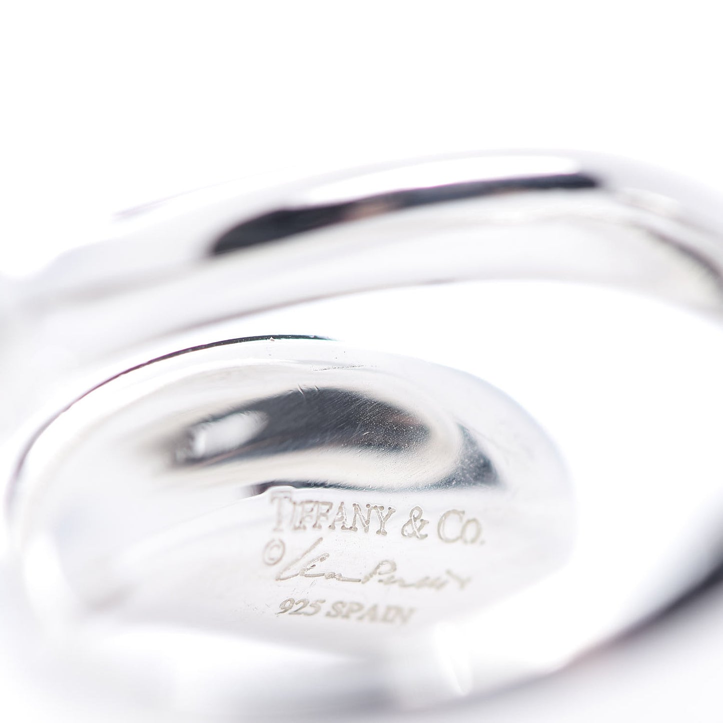 Sterling Silver Elsa Peretti Teardrop Ring 47 4