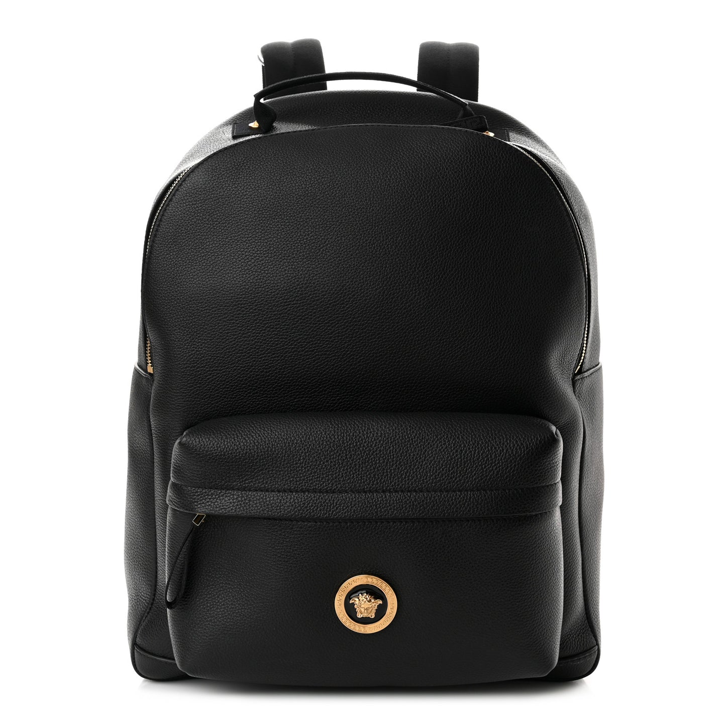 Calfskin Medusa Backpack Black