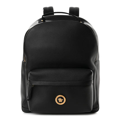 Versace Calfskin Medusa Backpack Black 1 of 9