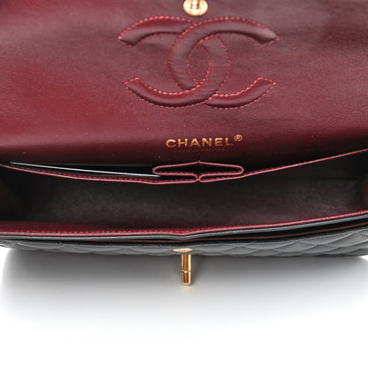 Chanel Lambskin Quilted Medium Double Flap Black 4 of 4