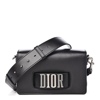 Christian Dior Smooth Calfskin Dio(r)evolution Flap Bag Black 1 of 10