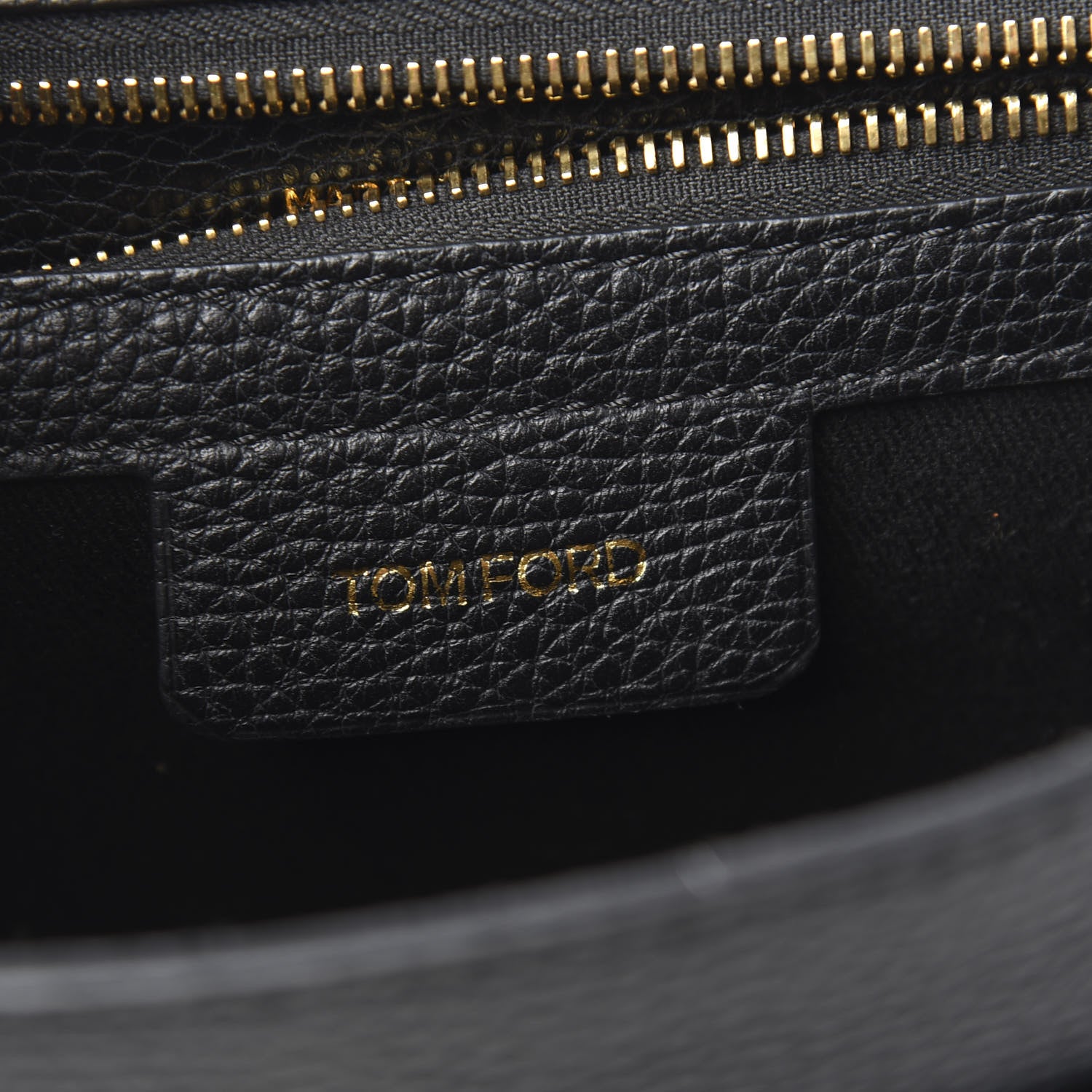 Tom Ford Grained Calfskin Briefcase Black 5 of 9