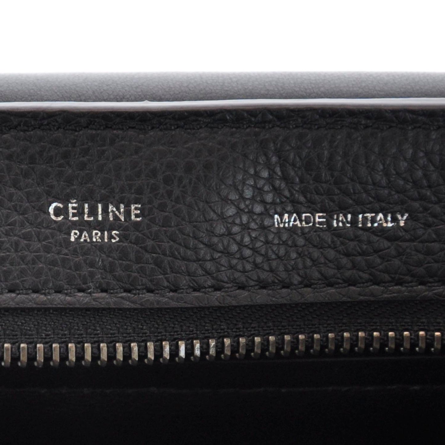 Calfskin and Suede Large Trapeze Black