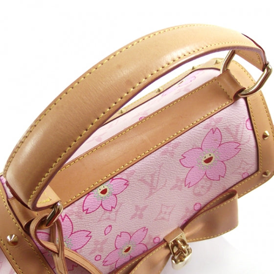 Monogram Cherry Blossom Sac Retro Pink