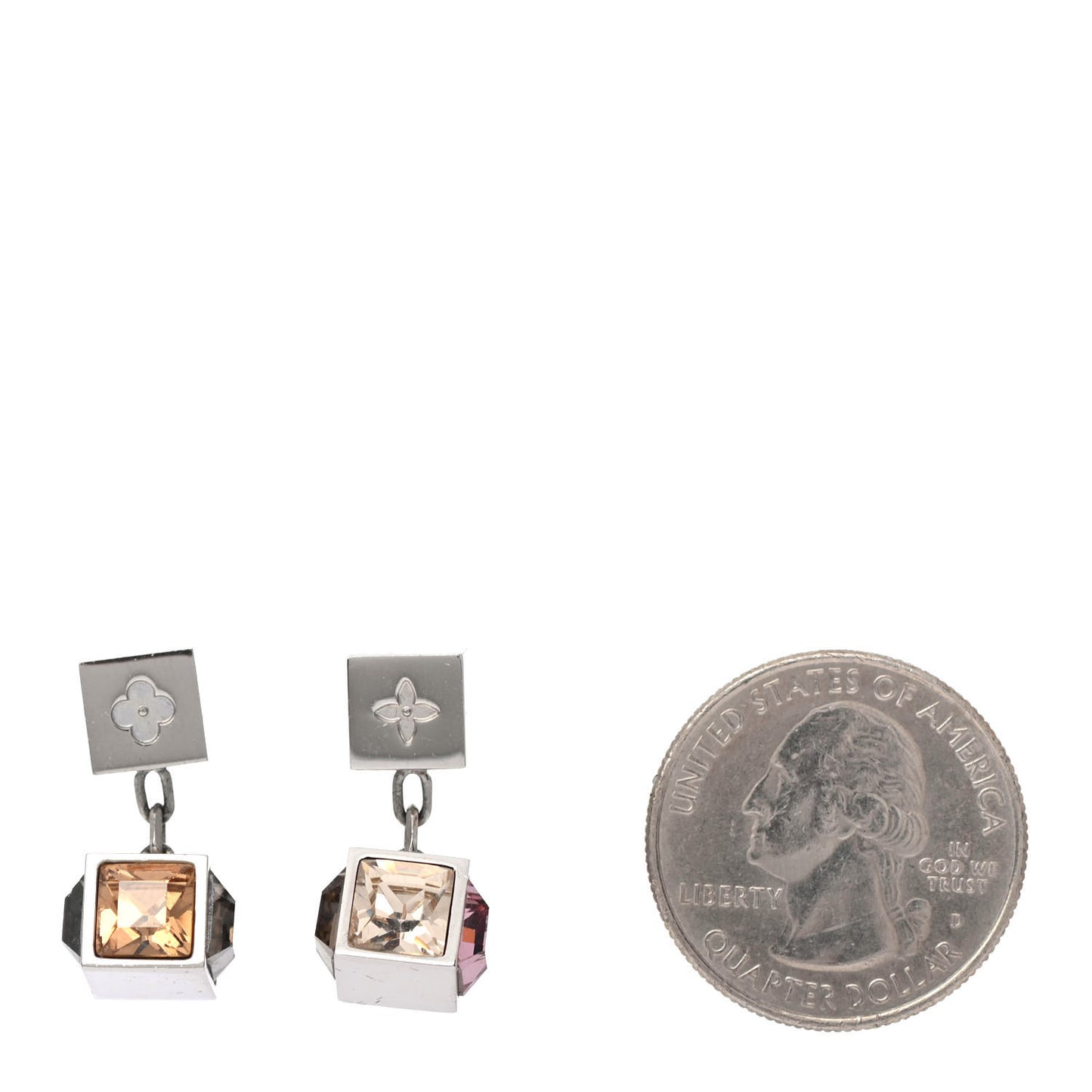 Swarovski Gamble Earrings Silver Multicolor