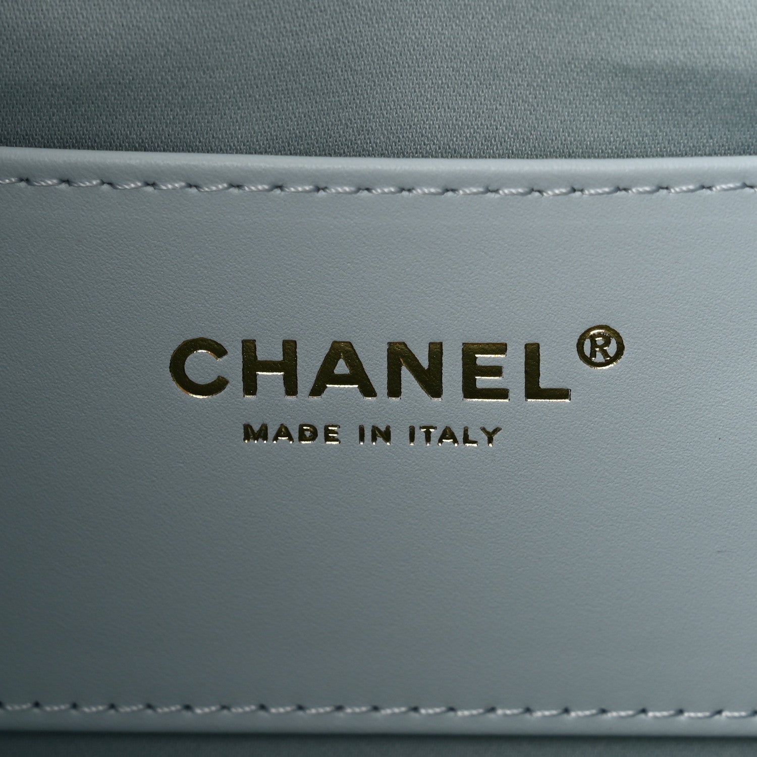 Chanel Caviar Quilted Small Chanel 25 Handbag Light Blue 6 of 10