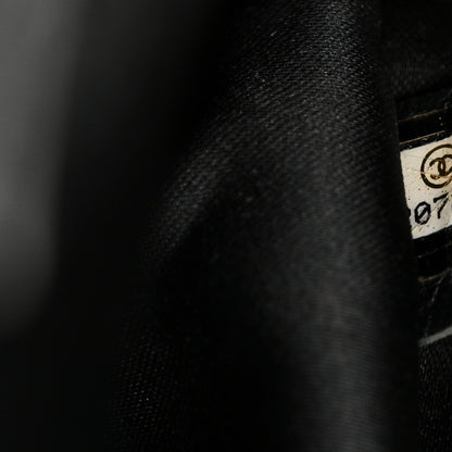 Chanel Lambskin Quilted Jumbo Easy Carry Flap Black 7 of 17