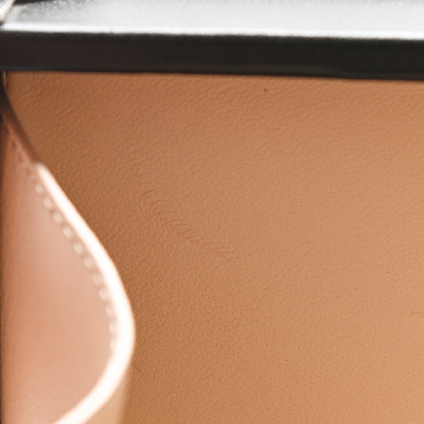 Calfskin Golden Light Petite Malle Black