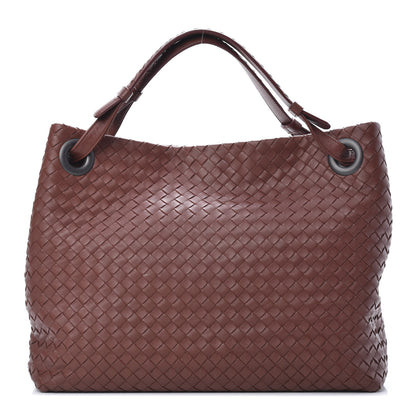 Bottega Veneta Nappa Intrecciato Medium Garda Bag Rust 1 of 12