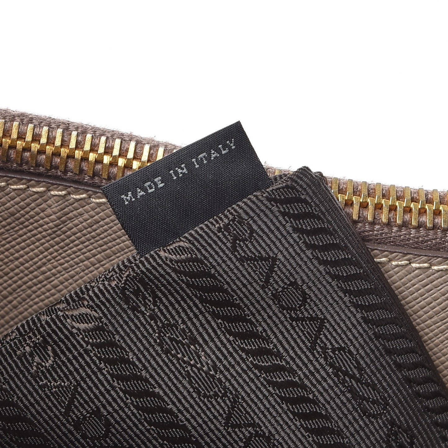 Saffiano Lux Extra Large Galleria Double Zip Tote Argilla