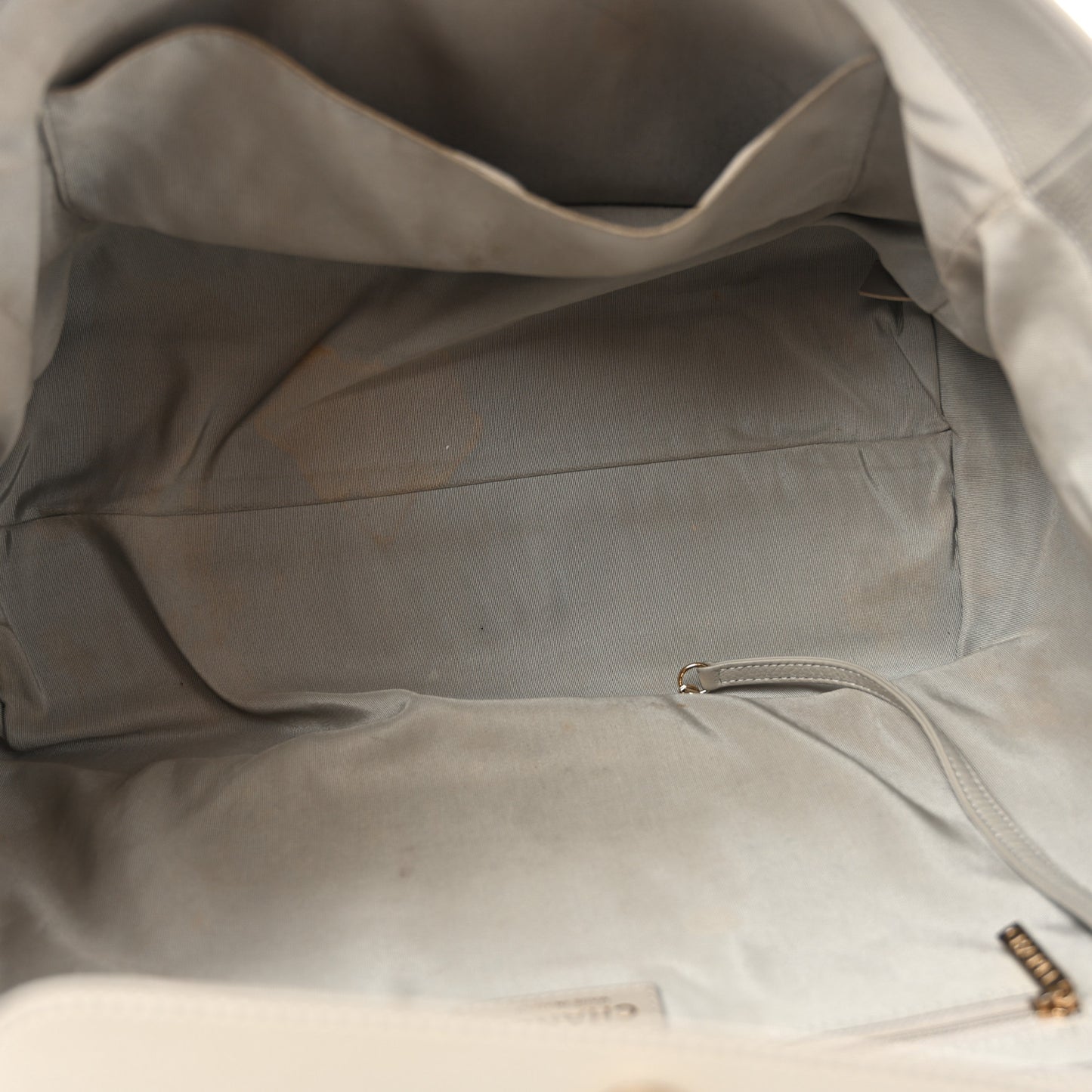 Bullskin Stitched Large Shopping Bag Grey