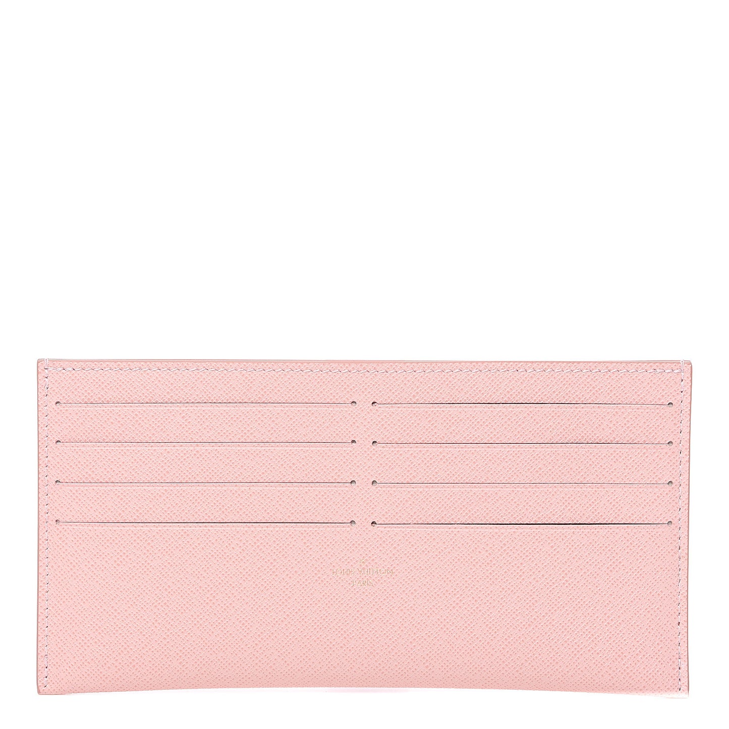 Calfskin Felicie Card Holder Insert Rose Ballerine