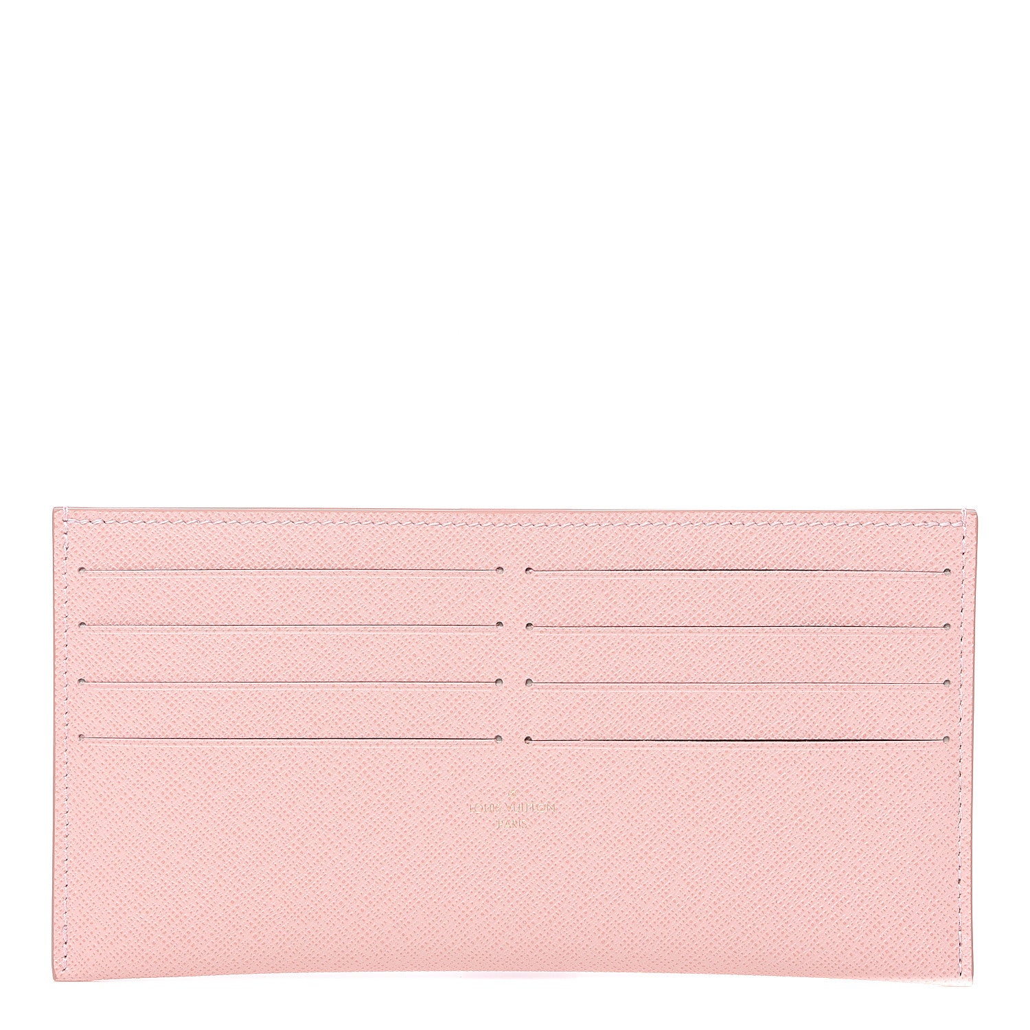 Louis Vuitton Calfskin Felicie Card Holder Insert Rose Ballerine 1 of 6