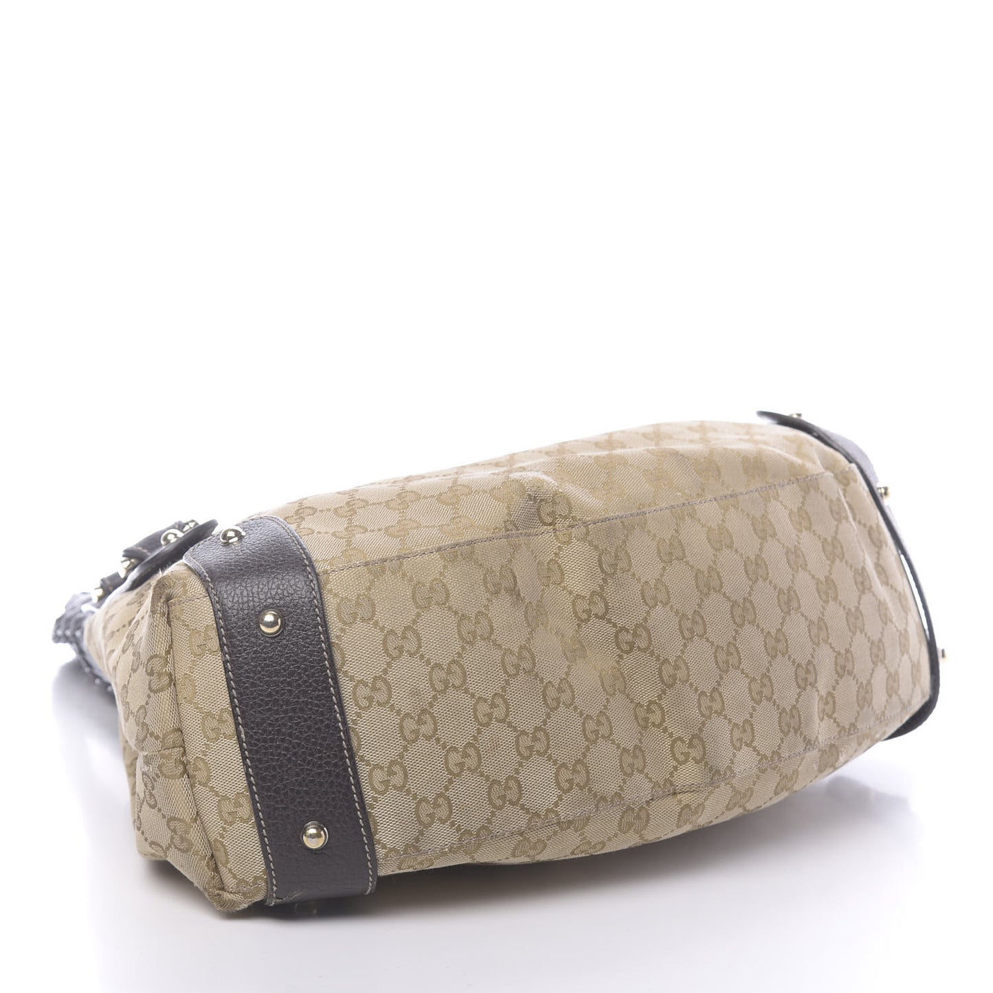 Monogram Medium Pelham Shoulder Bag Dark Brown