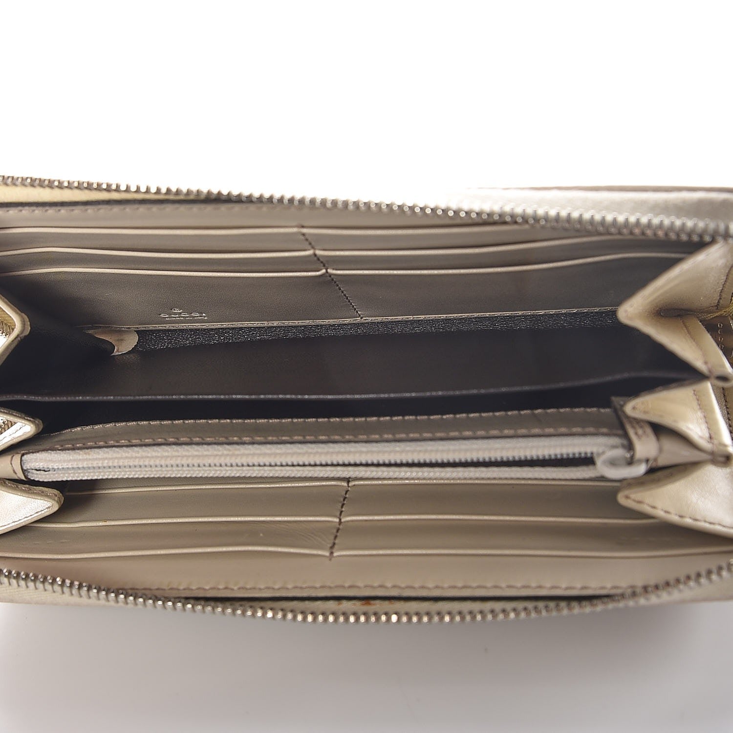 Gucci Monogram Large Twins Zip Around Wallet Off White 5 of 14