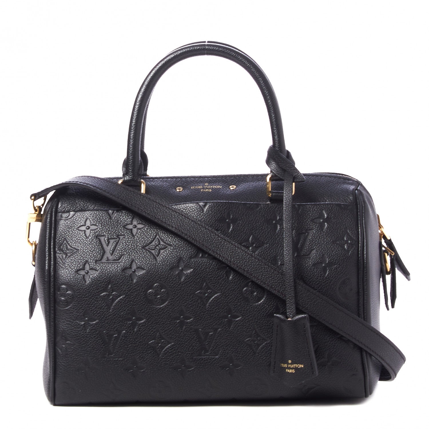 Louis Vuitton Empreinte Speedy Bandouliere 25 NM Black 1 of 9