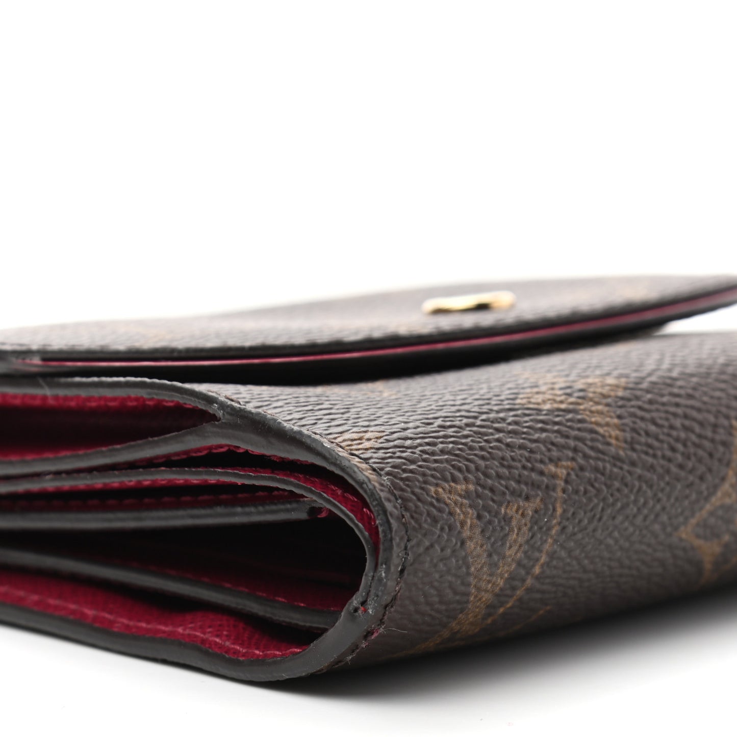 Monogram Ariane Compact Wallet Fuchsia