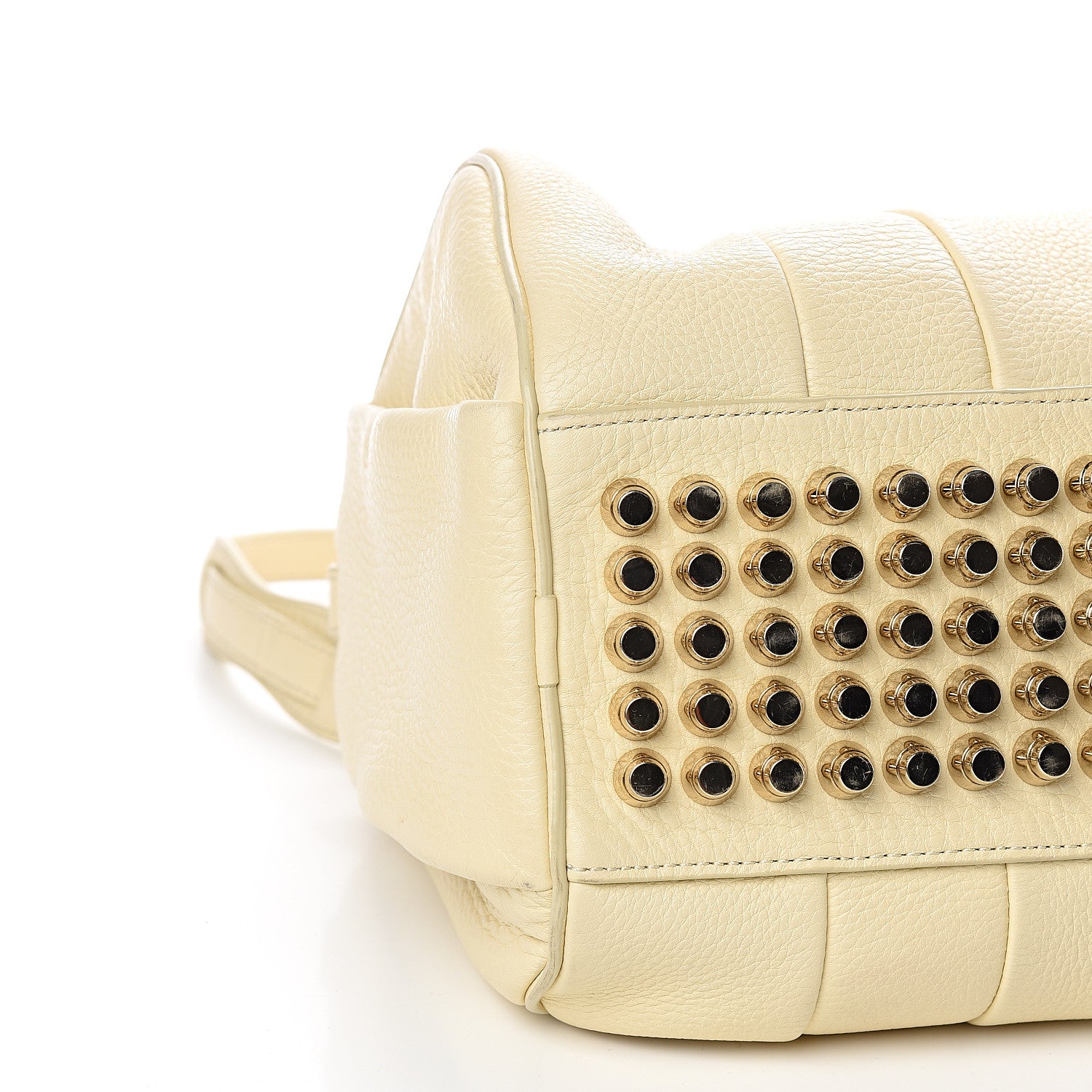 Alexander Wang Pebbled Lambskin Rocco Soft Meringue Pale Gold Hardware 7 of 11
