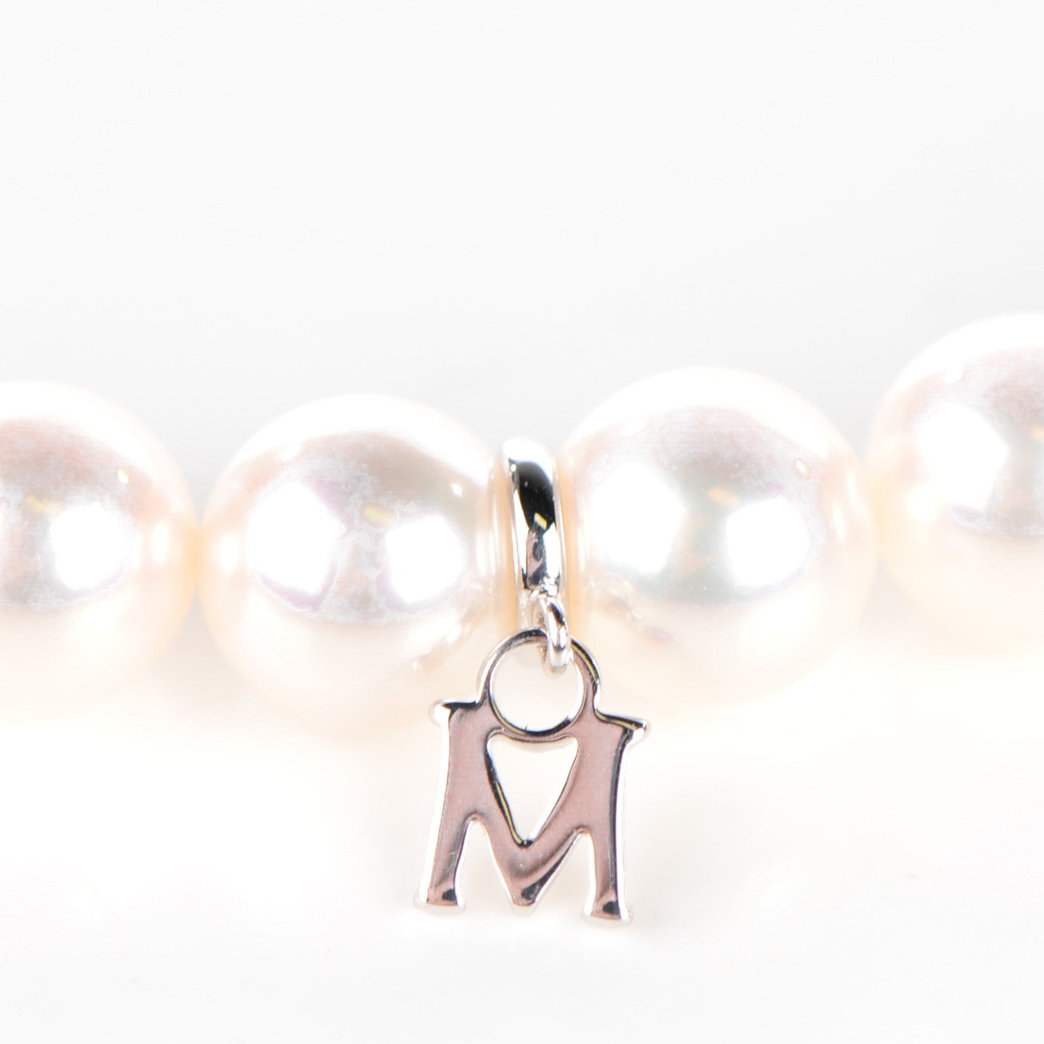 Mikimoto 18K White Gold Akoya Pearl 7-7.5mm Strand Necklace 16" 4 of 7
