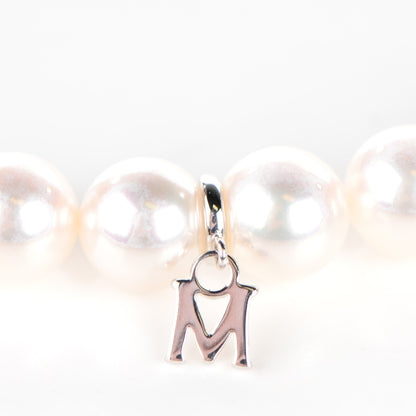 Mikimoto 18K White Gold Akoya Pearl 7-7.5mm Strand Necklace 16" 4 of 7