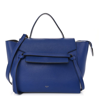 Celine Grained Calfskin Mini Belt Bag Indigo 1 of 10
