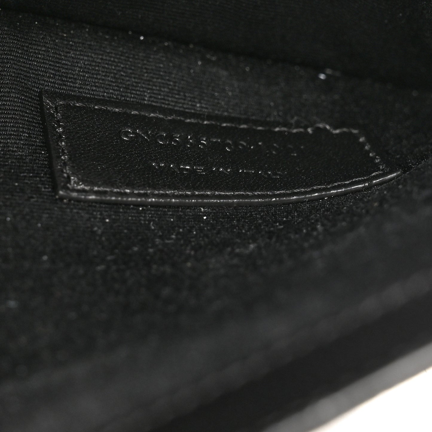 Grain De Poudre Uptown Pouch Black