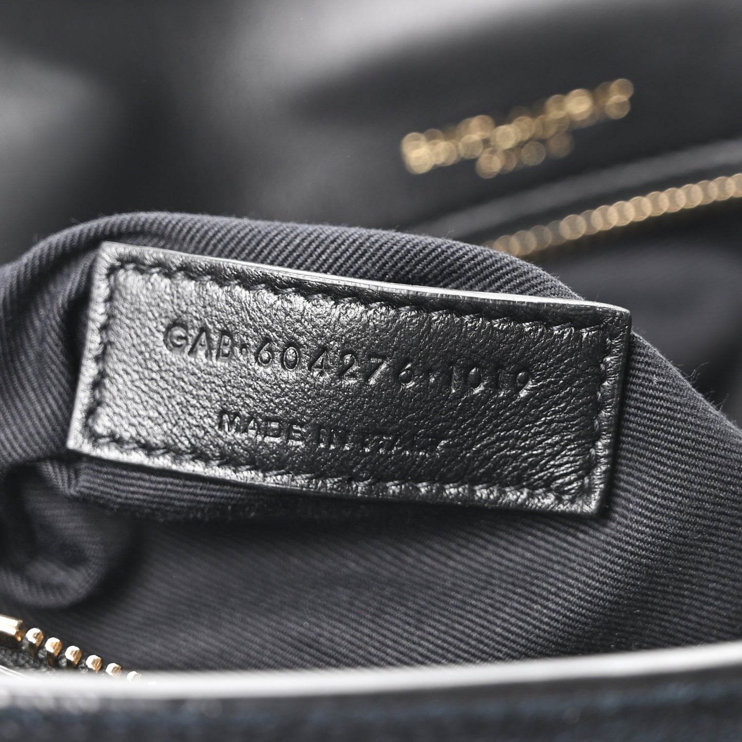 Suede Monogram Tassel Kate 99 Baguette Bag Black