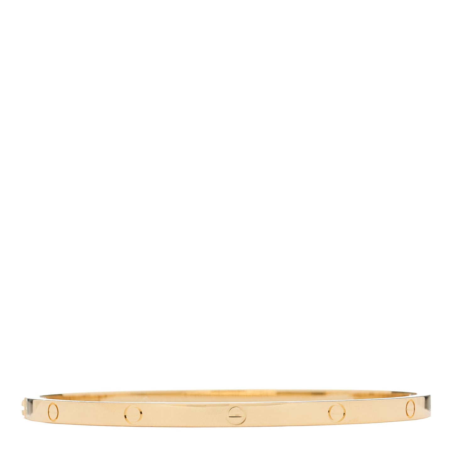 18K Yellow Gold Small LOVE Bracelet 18