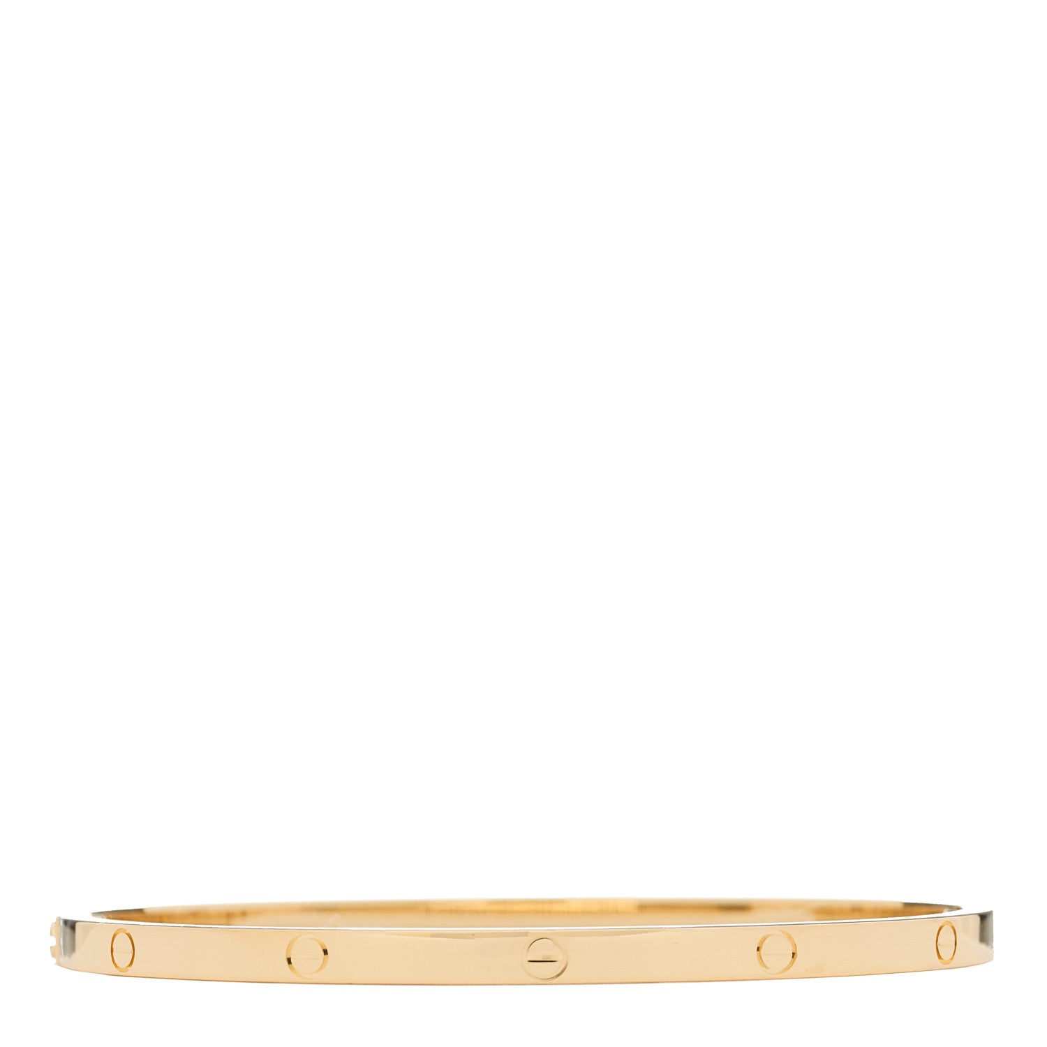 Cartier 18K Yellow Gold Small LOVE Bracelet 18 1 of 9