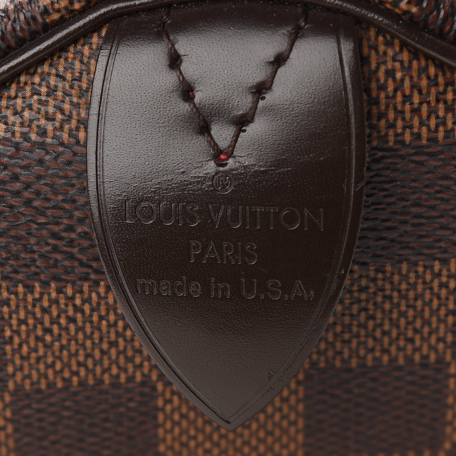 Louis Vuitton Damier Ebene Speedy 30 7 of 9