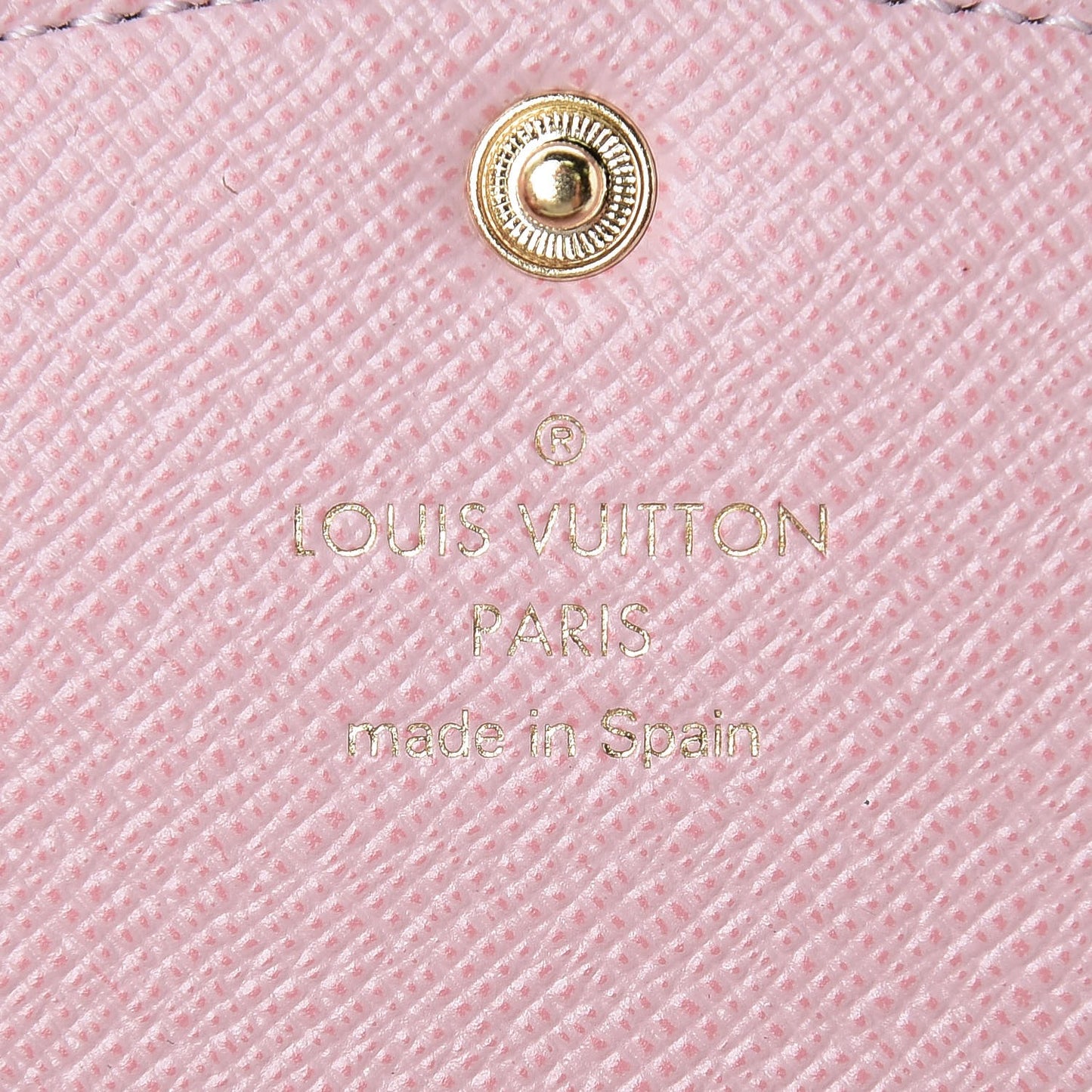 Monogram Rosalie Coin Purse Rose Ballerine