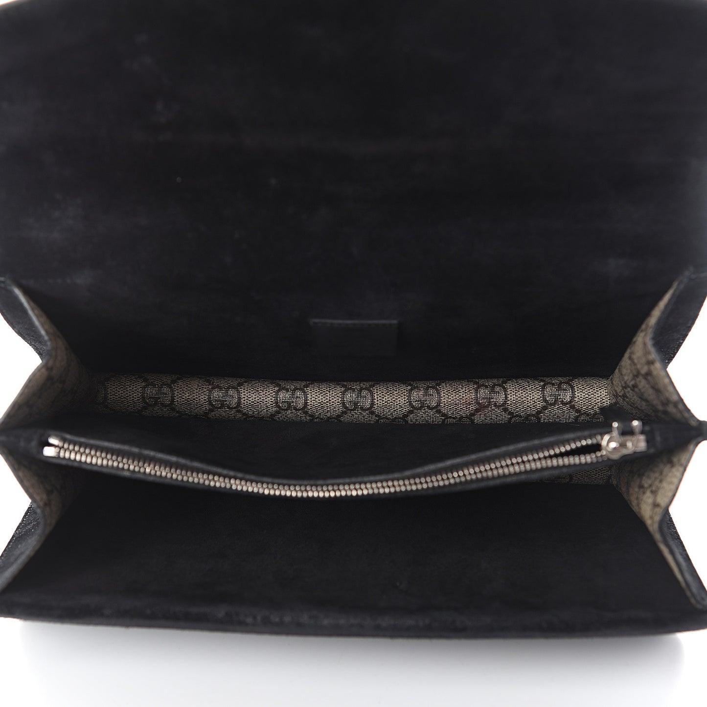 GG Supreme Monogram Small Dionysus Shoulder Bag Black