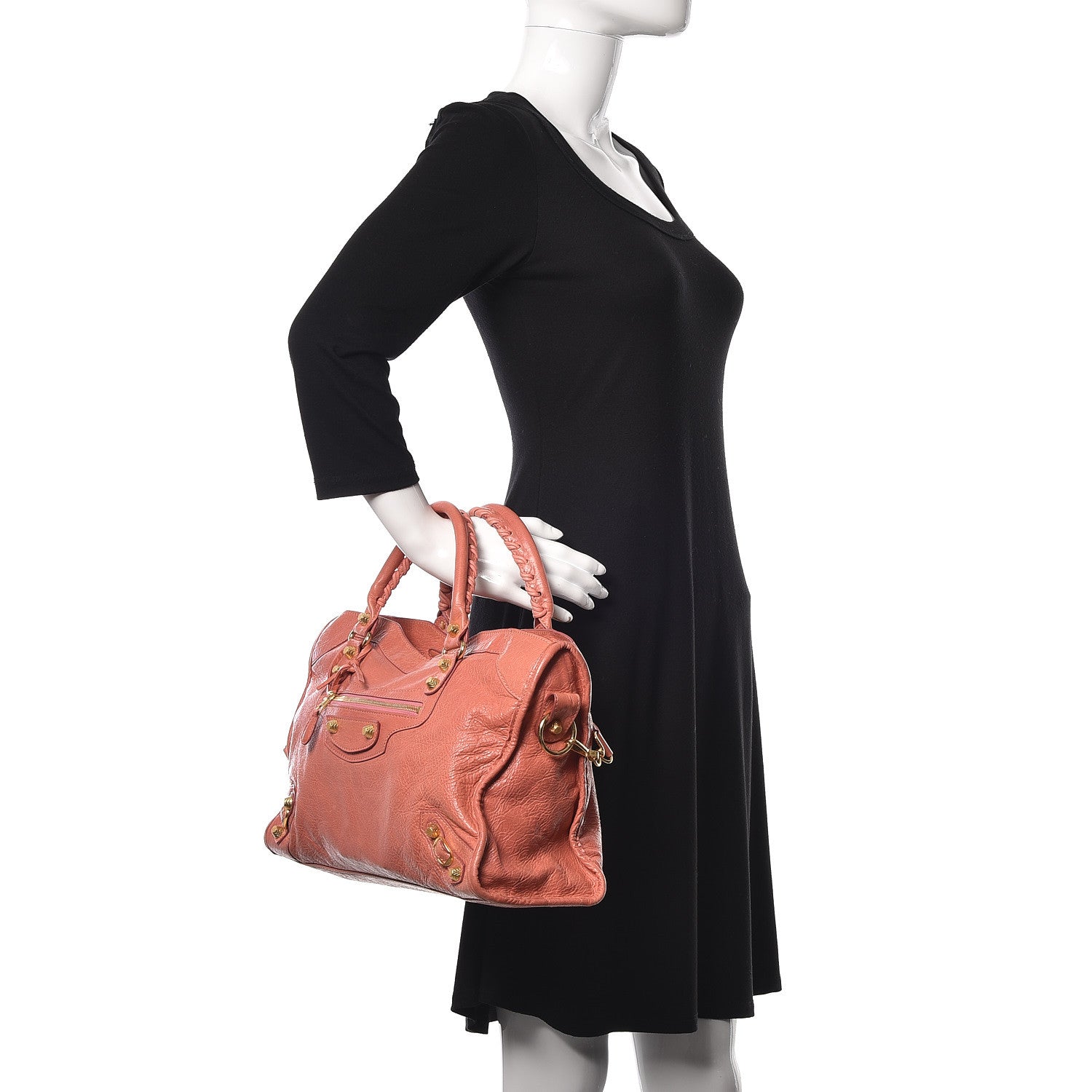 Balenciaga Agneau Giant 12 Gold Hardware City Rose Azalee Rose Jaipur 3 of 16