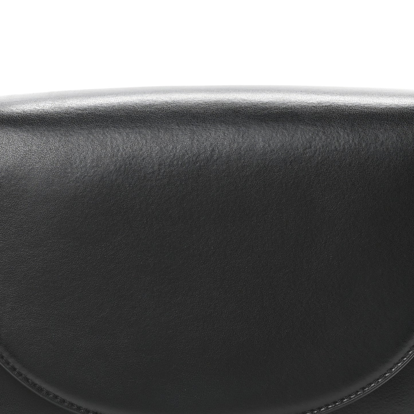 Eco Alter Nappa Medium Frayme Flap Shoulder Bag Black
