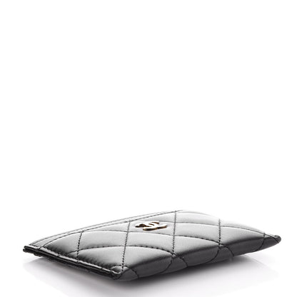 Chanel Lambskin Quilted Card Holder Black 4 of 9