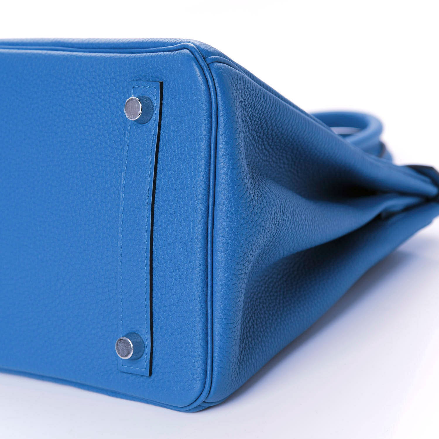 Hermes Togo Birkin 30 Bleu Zellige 7 of 10