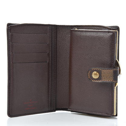 Louis Vuitton Damier Ebene French Purse Wallet 5 of 6