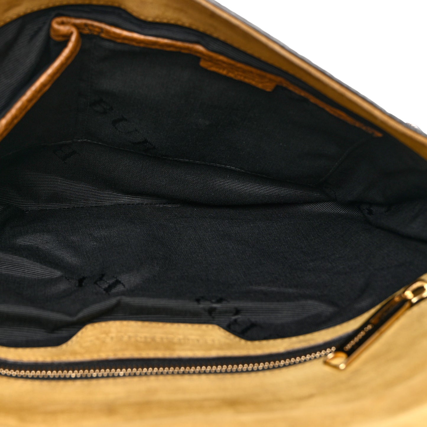 Heritage Grain Sonnet Clutch Brown