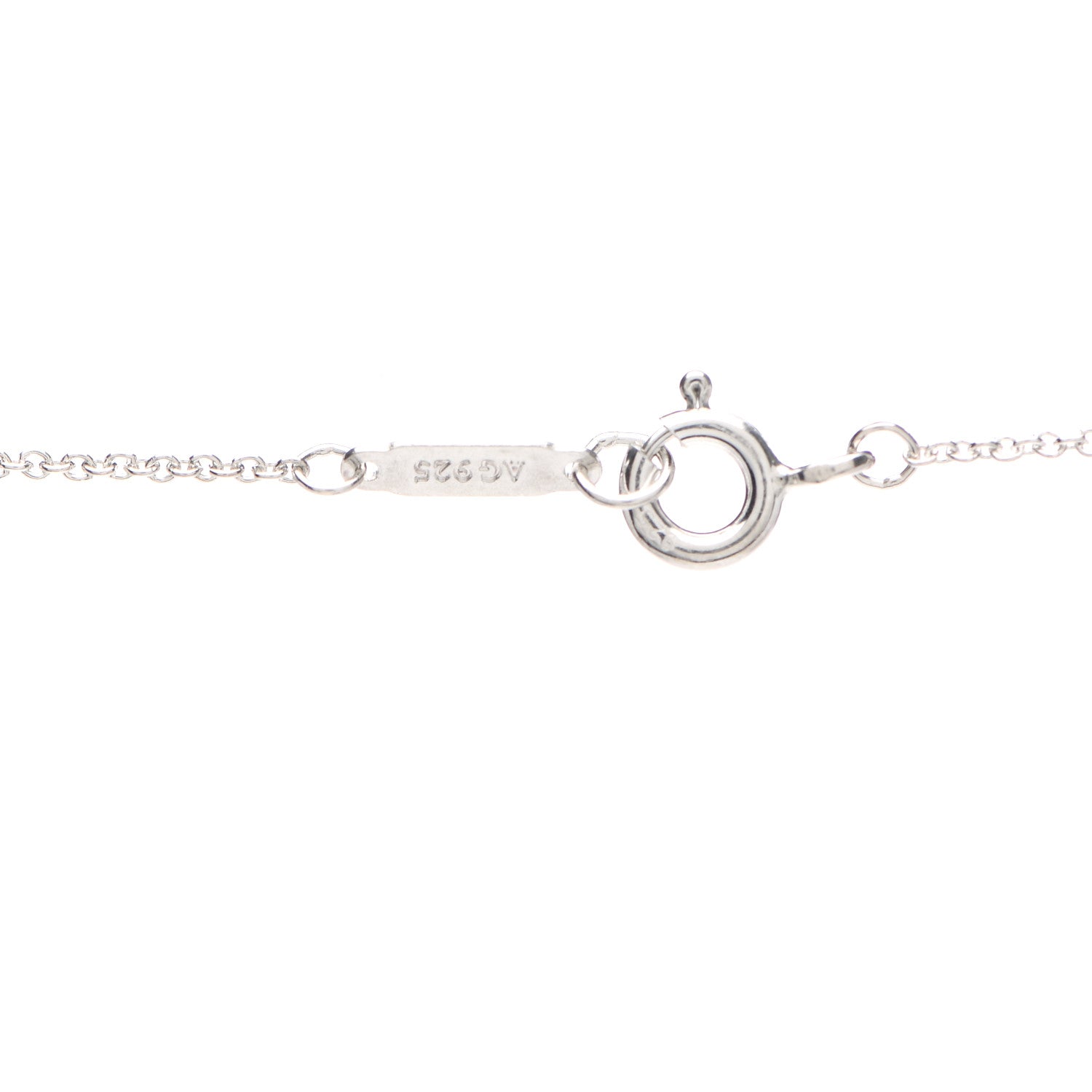 Tiffany Sterling Silver Notes Round Pendant Necklace 4 of 4