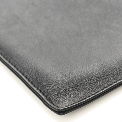 The Row Calfskin Pocket Crossbody Black 8 of 9