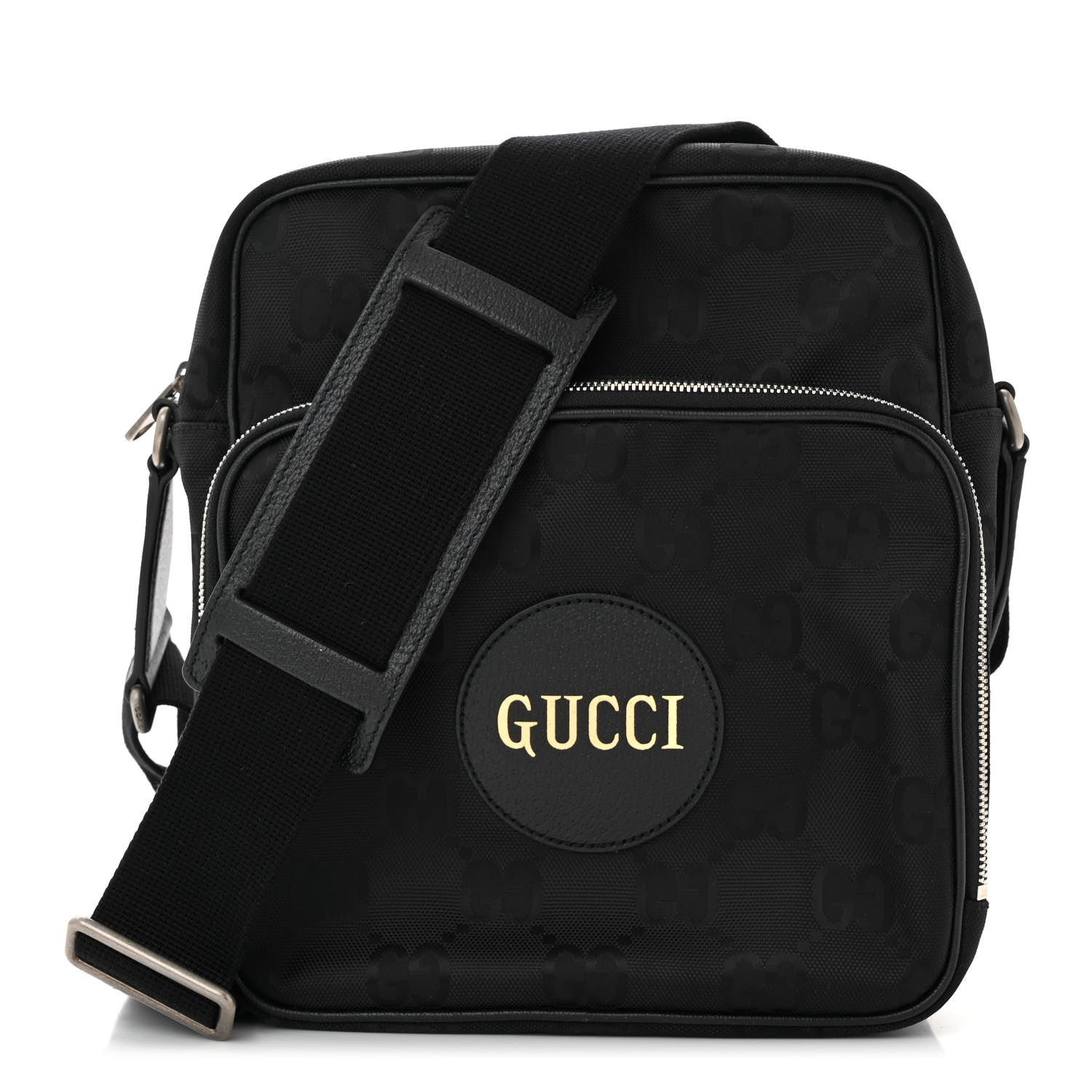 Gucci Econyl Nylon Monogram Off The Grid Messenger Black 1 of 10