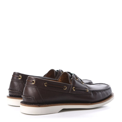 Gucci Delon Web Mens Loafer 8.5 Dark Cocoa 4 of 12