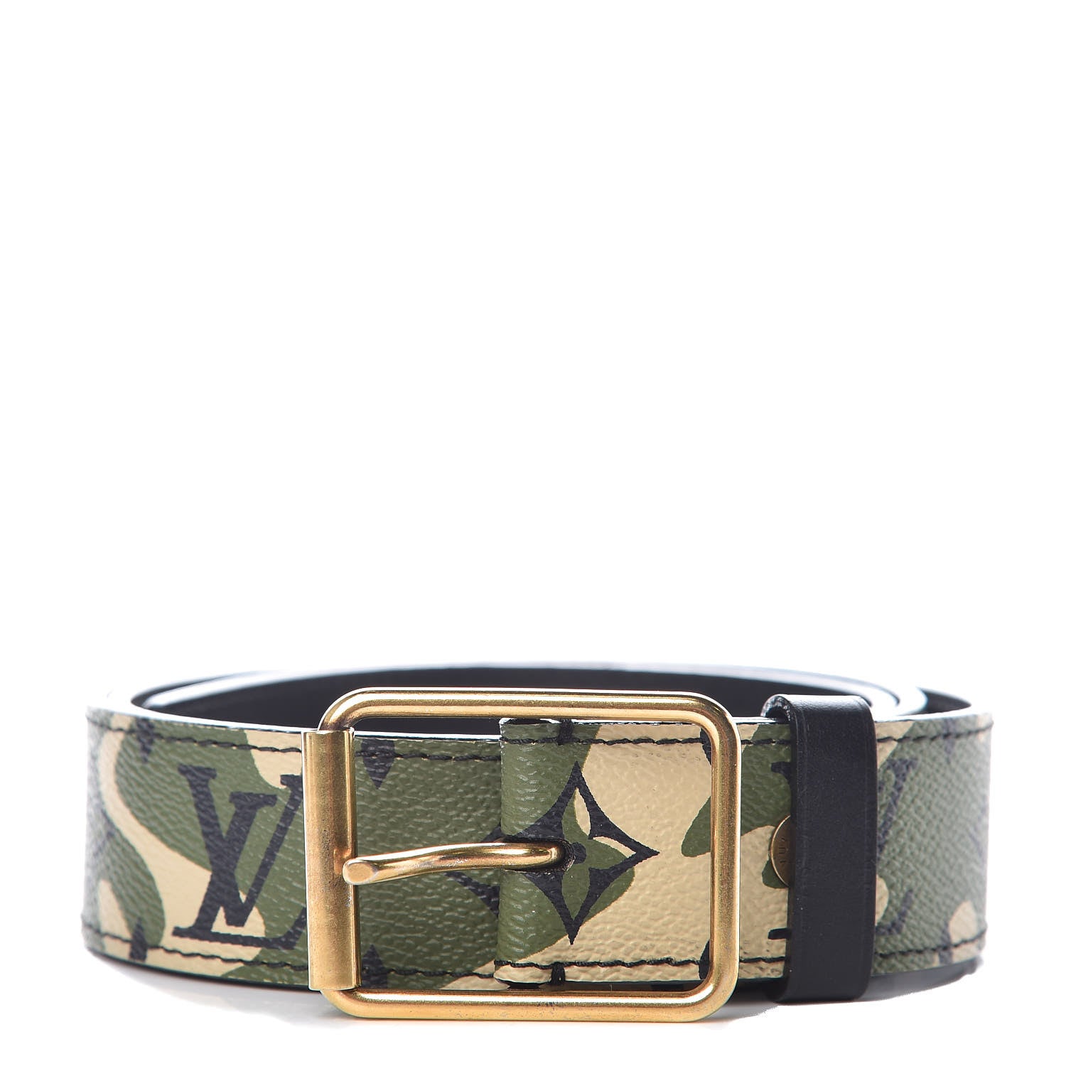Louis Vuitton Monogramouflage Belt 90 36 1 of 9