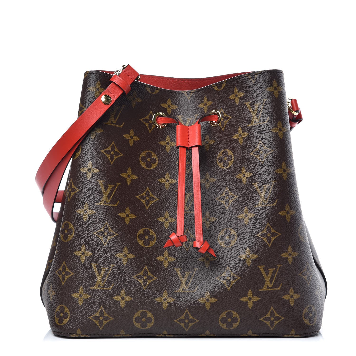 Louis Vuitton Monogram Neonoe MM Coquelicot 1 of 10