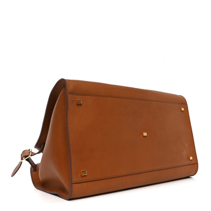 The Row Polished Saddle Calfskin Soft Margaux 17 Cuir 4 of 9