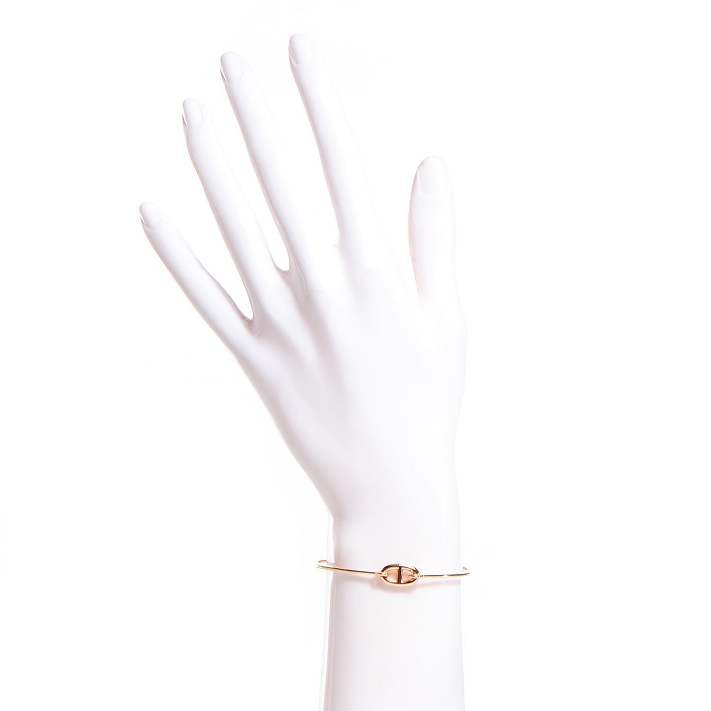 18K Rose Gold PM Ronde Chaine d'Ancre Bracelet SH